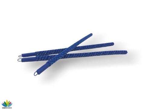 CleanStick mini 35cm, blaue Faser, 3erPack